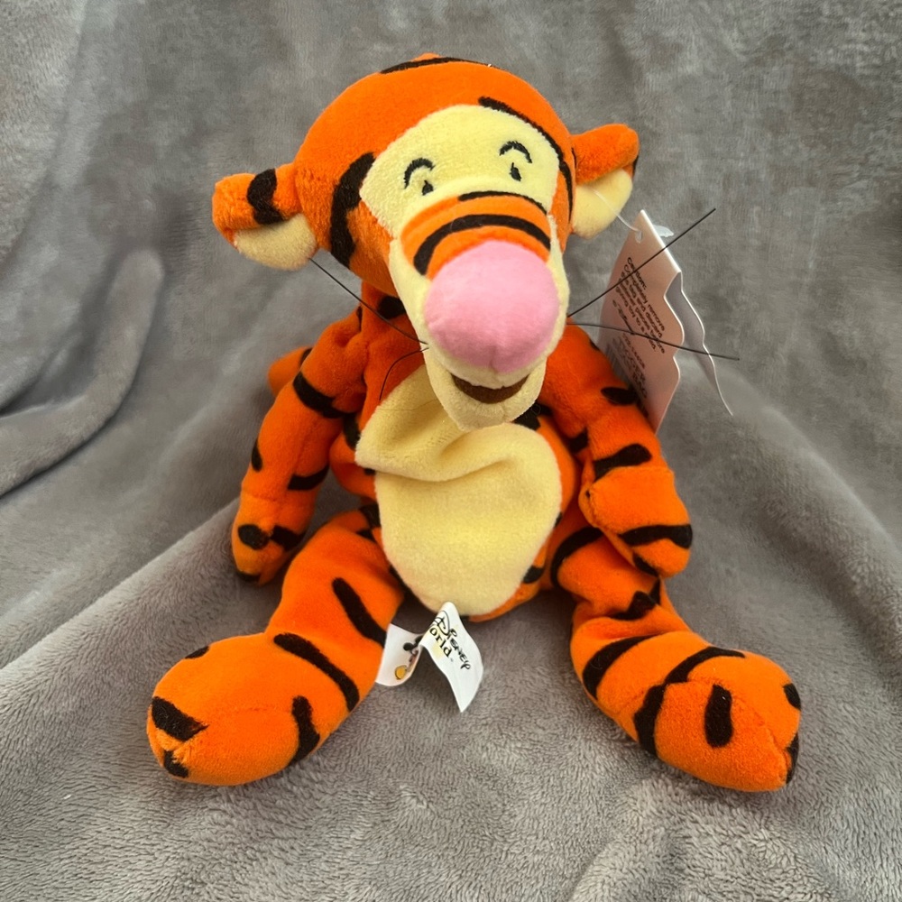 Vintage tiger stuffed animal